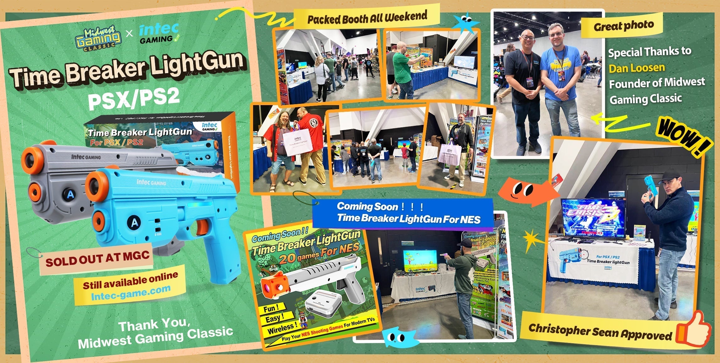 Intec Gaming Showcases Time Breaker LightGun™ to More Than 40,000 Gamers at Midwest Gaming Classic 2026