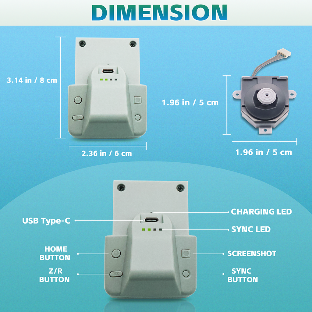 N64 Controller For Switch Kit