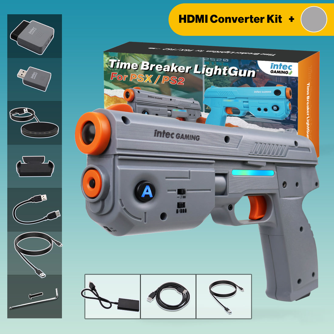 Time Breaker LightGun for PS1 /PS2