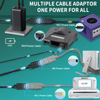 N64/NGC/WII/WII U Type C Power Kit
