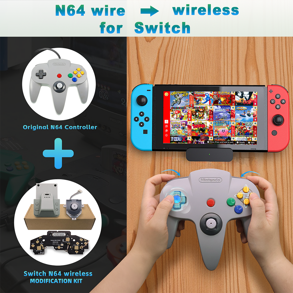 N64 Controller For Switch Kit