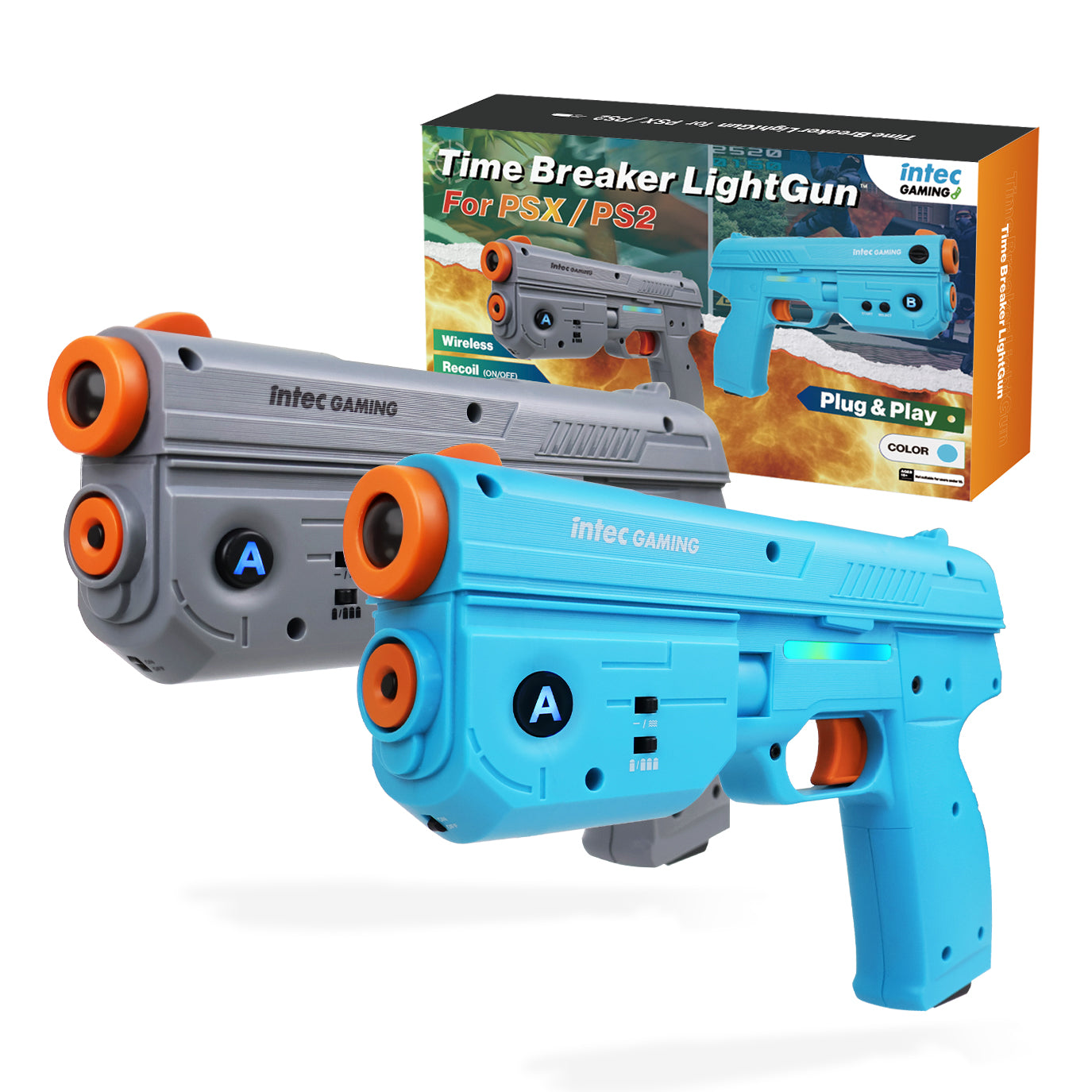 Time Breaker LightGun for PS1 /PS2